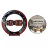 Horloges Murales Silencieuses 3D Numérique Circulaire Lumineux LED Horloge Murale Alarme avec Calendrier Température Thermomètre pour Salon Décoration de La Maison 230614