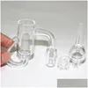 Rury palenia Diamond węzeł kwarcowy Bangers z bąberem węglowodanowy miska 10 mm 14 mm 18 mm Recycler węzły banger paznokcie do glas dhaj9