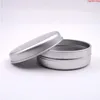 40ml Cream Jar Can Pot High Quality Tin Container Empty Aluminum Jars Refillable Gorgeous Metal Makeup Tool Storage Bottle 50pcshigh qu Rqjs