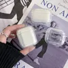 AirPods Pro 2 AirPod BluetoothヘッドフォンアクセサリーAir Pods Pro 2 TPU保護カバーAirpods 2ヘッドセットEarbud Apple Wireless 2nd Generation Shockproof Case