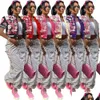 Damenjacken Designer Frauen Sommer Kurzstil Oberbekleidung Baseballhülse Bedruckte Streetwear Mäntel Sxxl Drop Lieferung Bekleidung Wome Dhgk1