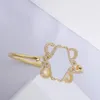 Kadınlar için cazibe bileziği lüks tasarımcı anagram bileklik moda mücevher 18k altın aşk lo bilezikler bayanlar düğün hediyesi elmas bracciale