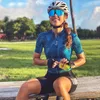 Ensembles de course vélo Triathlon combinaison vêtements de cyclisme pour femmes été respirant vélo maillot combinaison équipe uniforme Ropa Ciclismo