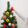 Nowe wiszące choinki Wiszące Kreatywne DIY Ozdoba drzewa świąteczne Prezenty na domowe dekoracje Xmas Navidad Szczęśliwego Nowego Roku 2023