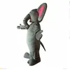 ursuit Cartoon Dress Outfits Halloween Set Partyprofessional factory hot new Grey Elephant Costume/Pink Eye Elephant Mascot Costume