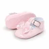 Babyschoenen Baby Meisje PU Lederen Schoenen Voor geboren Baby Peuter Kroon Boog Prinses Zachte Zolen Schoeisel Mooie 230615