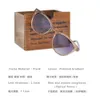 zonnebril voor dames designer zonnebrillen damesbril eyewear optische spiegel nieuwe vintage lenzenvloeistof vierkant frame ontwerp recept heren transparante lens helder