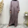 Ethnic Clothing Latest Muslim Abaya Women Kaftan Khimar Jilbab Prayer Robe Eid Mubarak Long Dress Islamic Abayas Dubai Luxury Pockets