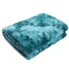 Blanket Thickened Double Layer Throw Blanket Tie-dye Fuzzy Furry Plush Comfy Sherpa Shaggy Throws and Blanket Couch Sofa Bed Qulit Cover R230615