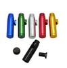 New Herb Grinder Portable Bullet Pipe Fumer Set Métal Mini Snuffer Vente en gros GG