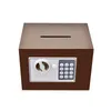 Storage Boxes Bins Safe office commercial confidential file mini safe key password double insurance anti-theft home safe deposit box fire safe 230614