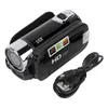 Caméscopes Vlogging Caméra Transport facile Écran rotatif TFT 2,7 pouces DV Présent Sortie HD avec lumière d'appoint pour les enregistrements de croissance de bébé