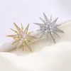 Broches haute qualité huit étoiles Zircon broche Micro-ensemble accessoires de vêtements atmosphériques pour les femmes