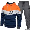 M3gv conjunto de treino masculino marca impressão 2023 nova primavera outono terno esportivo casual calças moletom masculino jogging ea706788 # gzlv