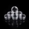 25G Clear Plastic Burs Eyeshadow Nail Polish Powder Cosmetic Jars Cream Bottle Pet Plastic Jar Naken Cosmetic Container NSLWD