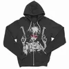 Bluzy damskie bluzy Y2K anime długi rękaw Czarny Hip Hop Zwyciężone kaptuary Kobiety Zip Hoodie Grunge Got Punk Autumn Winter Streetwear Top Sport Płaszcz 230615