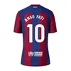 Lewandowski Soccer Jerseys 23 24 Ansu Fati Barcelonas Pedri Gavi R. Araujo Ferran Raphinha 2023 2024 F. De Jong Barca Camisetas Football Shirt Men KIDS KIT ERPASTICE