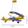 Avizeler fikstür dekoratif modern çocuk yatak odası uçak yemek odası kolye ışıkları kapalı aydınlatma tavan lambası asılı ışık
