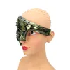 Maschere per feste Mechanical Gear Steampunk Phantom Masquerade Maschera Cosplay Mezza faccia Costume Halloween Puntelli per feste di Natale Adulto Anime Masque 230614