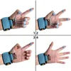 Hand Grips Portable Gripper Silicone Finger Expander Grip Wrist Strength Trainer Exerciser Resistance Band Fitness 230614