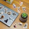 50PCS Watercolor Realistic Animals Bottle Stickers For Guitar Car Laptop Fridge Helmet Ipad Bicycle Phone Motorcycle PS4 Book Pvc Skateboard DIY Decals