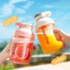 1.5L Portable Juicing Machine rechargeable juicer bottle Household Large Capacity Electric fresh 10 Blades Ice Crusher Smoothie Blender Fruit Mixer