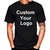 Men's T Shirts Summer Fashion Custom Your Logo T-Shirt Men&women Casual Tshirt Round Neck Shirt Top