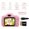 Caméras jouets Enfants Appareil photo numérique Jouets pour filles garçons 1080P Écran HD Cadeaux d'anniversaire en plein air Camara Fotos Infantil Juguetes Para 230615