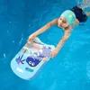 Air inflacja zabawka lekka pływacka kickboard urocza kreskówka pływająca talerz z tyłu dzieci bezpieczne trening basenowy