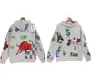 Designers Hoodie Rhudes High Street Varsity Rhude Basket Basket Puffer Like Letter Patch Lettere ricamato e Bomber con cappuccio a bombardiere sciolto