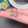 Stud Earrings YULEM Sale Silver Natural Opal Earring Jewelry For Office Woman 18K Gold Plating Gemstone