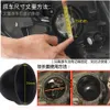 1PCS LED Xenon Headlight Car Dust Cover防水ダストプルーフヘッドランプカバーシールラバーカバー90mm 95mm 100mm 105mm 110mm