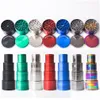 Smoking Pipes Sharpstone Tobacco Grinders Smoke Accessroy 40Mm 50Mm 55Mm 6M 4 Partsherb Grinder Cnc Teeth Filter Net Dry Herb Vapori Dhzoy