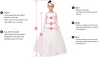 Mädchenkleider „Blumenmädchen“ für Hochzeiten, Applikationen, Spitze, bodenlang, Mädchenwettbewerb, Kinder, formelle Kleidung, Partykleid, Erstkommunion für Mädchen
