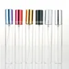 Groothandel 100 Stuks/partij 15ML Draagbare Kleurrijke Glazen Parfumflesje Met Verstuiver Lege Cosmetische Containers Voor Reizen Cefjg