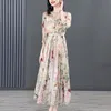 Basic Casual Jurken Zomer Zijden Jurk Vrouwen Kleding Bloemen Strand Boho Jurken voor Vrouwen Midi Plus Size Jurk Elegante Vestidos 230614