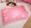 Ensembles de literie 468pcs rouge rose dentelle princesse ensemble de literie de luxe filles ensemble de lit de mariage housse de couette draps de lit reine roi taille conception 230614