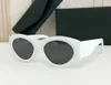 Fashion designer 20ZS occhiali da sole per donna design unico linea geometrica acetato forma ovale occhiali outdoor trendy stile versatile protezione UV con custodia
