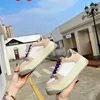 Designer 50mm Tennis Treck Canvas Shoes Thick Bottom Slåsande G Chunky Sole Höjd Flat Sneaker Lace-Up Italy Luxurys skor Storlek 35-45