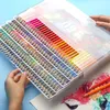 Crayons professionnels 124872120160180260 crayons de couleur à l'huile croquis crayons aquarelle dessin ensemble de crayons cadeau pour enfants fournitures d'art 230614