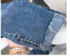 Pantaloni skinny da donna Jean Denim strappati per buco Pantaloni a matita vintage elasticizzati ad alta elasticità 230614