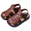 Sandalen 13 Jaar Zomer Baby Schoenen Peuter Jongen Kids Prewalker Antislip Platte Kinderen Strand Sport Sandaal 230615