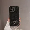 Designer Bling Crystal Rhinestones Diamonds Telefonfodral för män Kvinnor Apple iPhone 15 13 12 Mini 11 Pro Max 7 8 Plus Luxury Glitter Sparkle Mobile Back Covers Fundas 111
