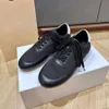 2023 designer sneakers the row casual shoes calfskin platform low top sneakers size 35-40