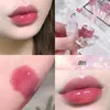 Brillant à lèvres Mini changement de couleur gelée de cristal glaçure huile de verre transparente hydratant paillettes rouge à lèvres cosmétique