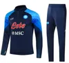 22 23 نابولي تتبع Soccer Jersey Football Kit 2023 SSC Naples AE7 D10S HOMMES SUB