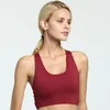 Yoga Outfit Women Sport Bra Running Back Phone Pocket Music Padded Fitness Tops Tank Cycling Workout Sujetador Deportivo