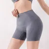 Women's Shapers Solid Color Tummy Control BuLifting Shorts Ion Shaping Tourmaline Slimming Fiber Restoration Shaper