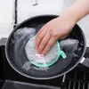 新しい5PCSダブルサイドディッシュウォッシングスポンジ再利用可能なパンポット皿洗浄ブラシ吸収キッチン拭き取りぼろきれ家庭用クリーニングクロス