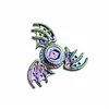 Toupie Lesiostress Fidget Spinner Les ailes du Dragon Eye Gyro Métal Main Spinner Fingertip Toupie Jouets 230614